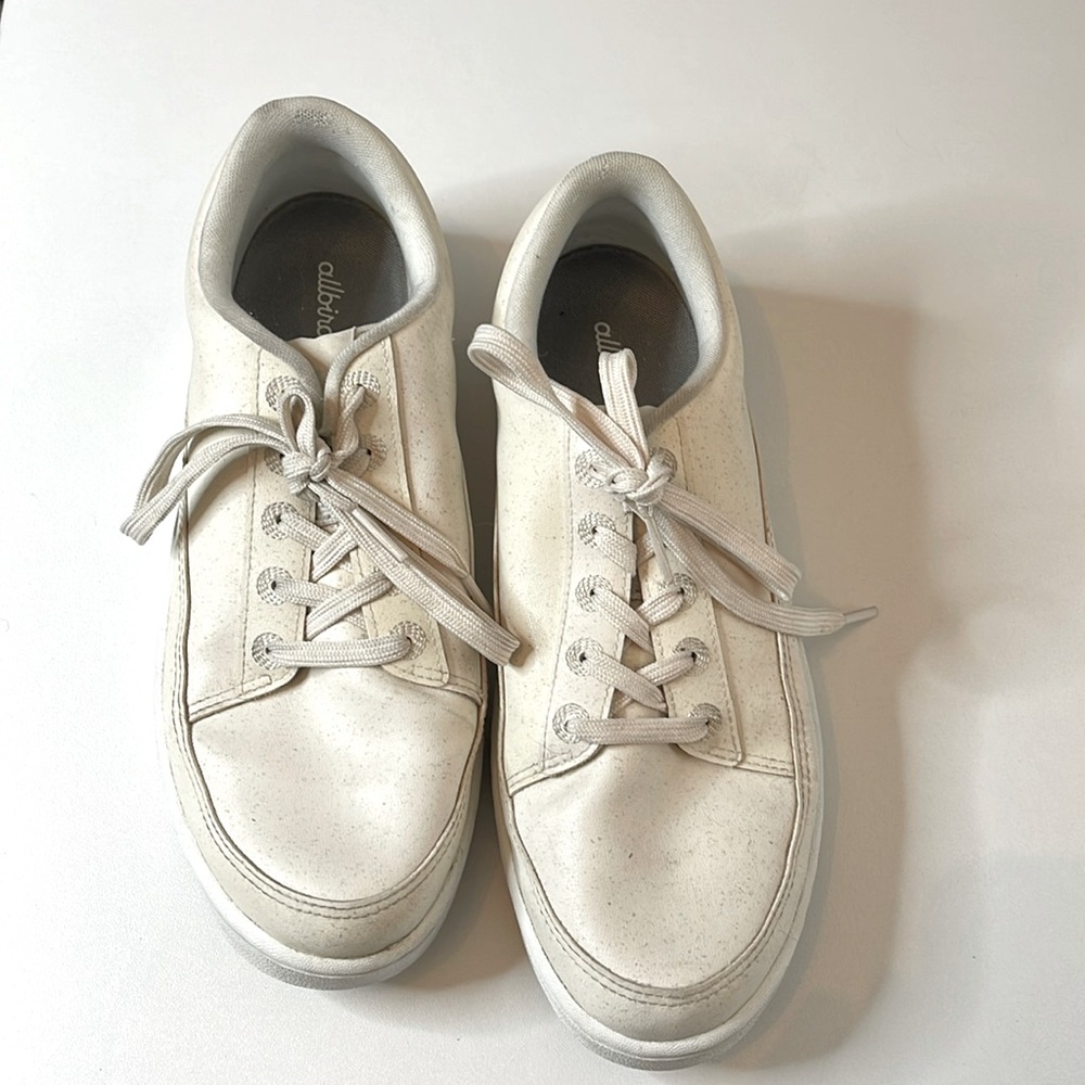 Allbirds Plant Pacers Cream Sneakers Size Women’s 8